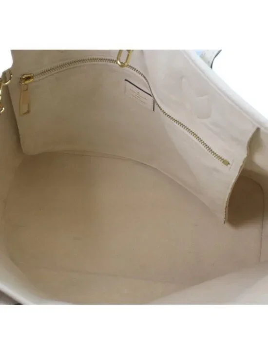 Louis Vuitton Monogram Empreinte Cream Newerful MM Tote - Picture 6 of 15